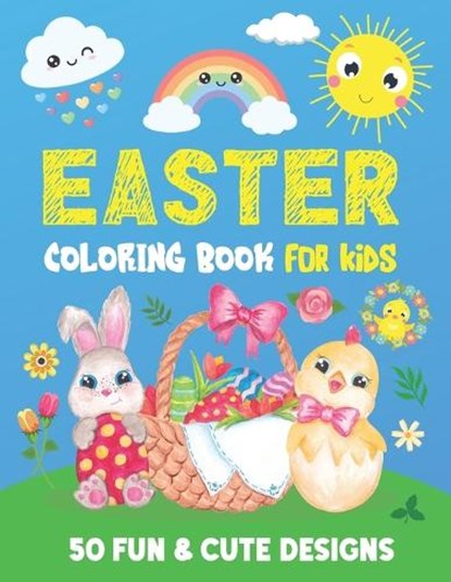 Easter Coloring Book For Kids, PUBLISHING,  Toffee Apple - Paperback - 9798728338314