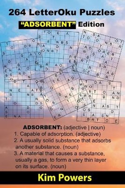 264 LetterOku Puzzles "ADSORBENT" Edition, POWERS,  Kim - Paperback - 9798729073788