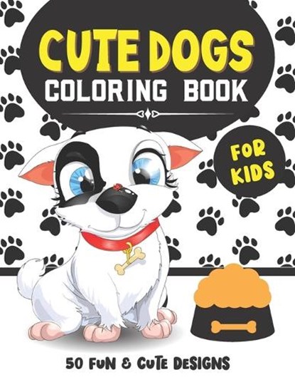 Cute Dogs Coloring Book For Kids, PUBLISHING,  Toffee Apple - Paperback - 9798729870684