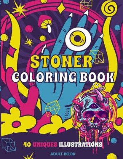 Stoner Coloring Book, AB,  Ayoub - Paperback - 9798732624434