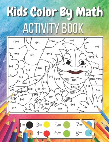 Kids Color By Math, Randy Clark - Paperback - 9798740936987