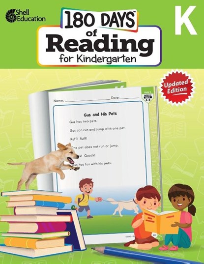 180 Days™: Reading for Kindergarten, 2nd Edition, Chandra C. Prough ; Chandra Prough - Paperback - 9798765918029