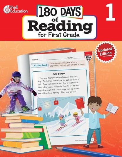 180 Days™: Reading for First Grade, 2nd Edition, Stephanie Kraus ; Carol Gatewood - Paperback - 9798765918036