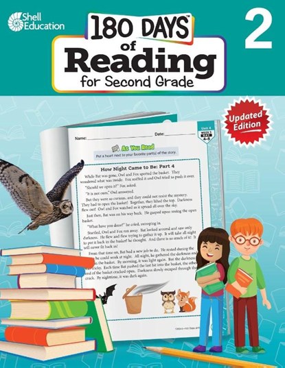 180 Days™: Reading for Second Grade, 2nd Edition, Kristi Sturgeon ; Heather E. Schwartz ; Heather Schwartz - Paperback - 9798765918043