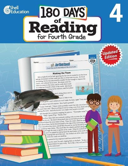 180 Days™: Reading for Fourth Grade, 2nd Edition, Kristin Kemp ; Curtis Slepian - Paperback - 9798765918067