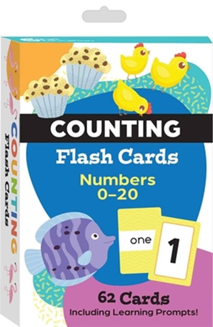 Counting Flash Cards: Numbers 0--20, Teacher Created Materials - Gebonden - 9798765999806
