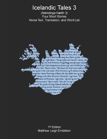 Icelandic Tales 3 (Islendinga thaettir 3), EMBLETON,  Matthew Leigh - Paperback - 9798829963279