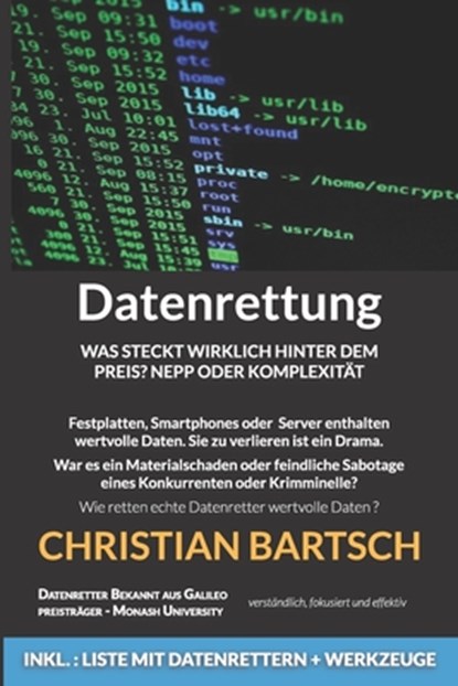 Datenrettung, Christian Bartsch - Paperback - 9798832519920