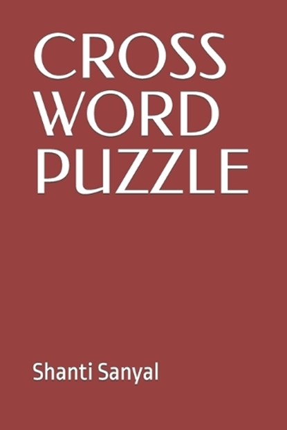 Crossword Puzzle, SANYAL,  Shanti - Paperback - 9798836907532