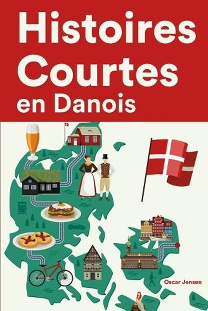 Histoires Courtes en Danois, Oscar Jensen - Paperback - 9798844130533