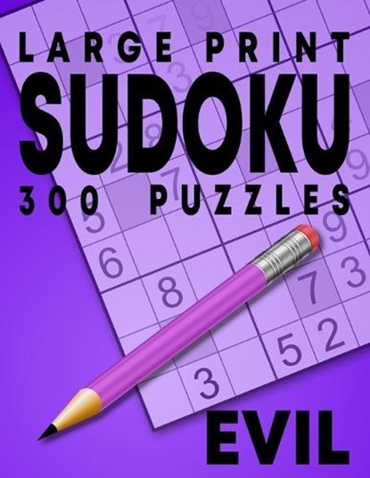 Large Print Evil Sudoku Puzzles, WEISMAN,  Ricardo - Paperback - 9798847548243