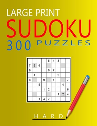 Large Print Hard Sudoku Puzzles, Ricardo Weisman - Paperback - 9798847843713