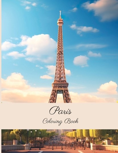Paris coloring book, Carlo Panini - Paperback - 9798850020507