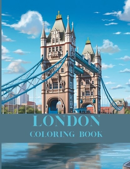 London coloring book, Carlo Panini - Paperback - 9798851003394