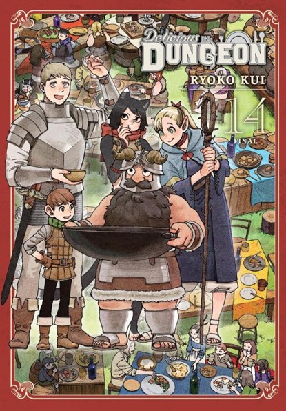 Delicious in Dungeon, Vol. 14, Abigail Blackman ; Ryoko Kui ; Taylor Engel - Paperback - 9798855400359