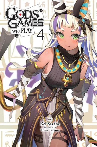 Gods' Games We Play, Vol. 4 (light novel), Kei Sazane ; Kevin Steinbach ; Toiro Tomose - Paperback - 9798855400571