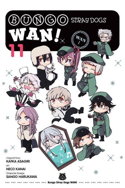 Bungo Stray Dogs: Wan!, Vol. 11, Kafka Asagiri ; Neco Kanai ; Sango Harukawa - Paperback - 9798855401691