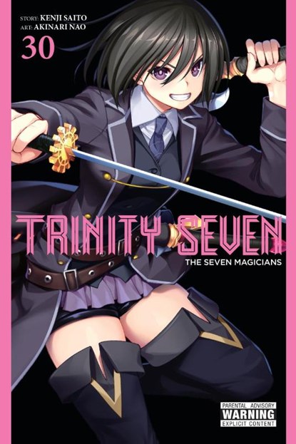 Trinity Seven, Vol. 30, Akinari Nao ; Anthony Quintessenza ; Christine Dashiell ; Kenji Saito - Paperback - 9798855401974