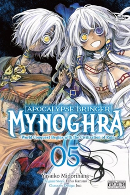Apocalypse Bringer Mynoghra, Vol. 5 (manga), Fehu Kazuno ; Jun Jun ; Ko Ransom ; Yasaiko Midorihana - Paperback - 9798855406405