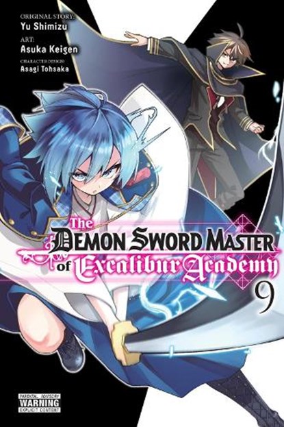 The Demon Sword Master of Excalibur Academy, Vol. 9 (Manga), Yu Shimizu - Paperback - 9798855420333