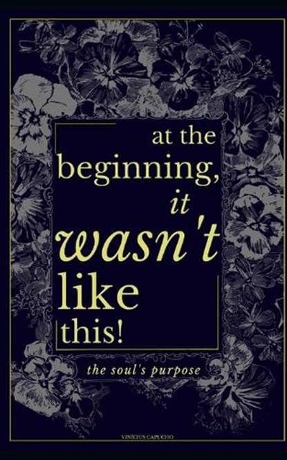 At The Beginning, It Wasn't Like This: The Soul's Purpose, Vinícius Capucho - Paperback - 9798857224731