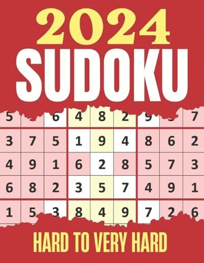 Sudoku Puzzles 2024: Hard & Very Hard Sudoku Puzzles Suduko Books for Adults with Full solutions., Salmatics - Paperback - 9798864406526