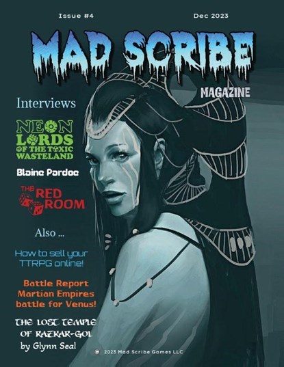 Mad Scribe magazine issue #4, Chris Miller - Paperback - 9798869068224