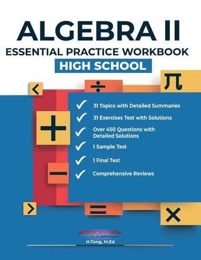 ALGEBRA II, American Math Academy - Paperback - 9798869116581