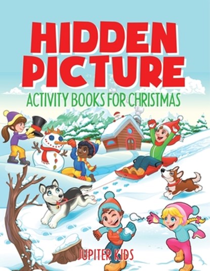 Hidden Picture Activity Books for Christmas, Jupiter Kids - Paperback - 9798869441355