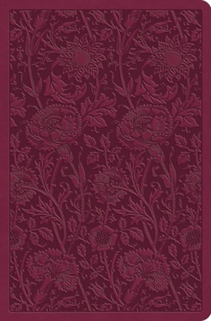 ESV Value Compact Bible (Trutone, Raspberry, Floral Design), Esv Bibles - Gebonden - 9798874902803