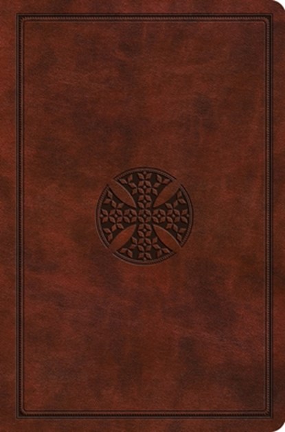 ESV Value Compact Bible (Trutone, Chestnut, Mosaic Cross Design), Esv Bibles - Gebonden - 9798874902872
