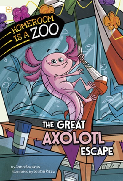 The Great Axolotl Escape, Letizia Rizzo - Paperback - 9798875223792