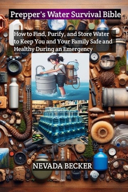 Prepper's Water Survival Bible: How to Find, Purify, and Store Water to Keep You and Your Family Safe and Healthy During an Emergency., Nevada Becker - Paperback - 9798877578616