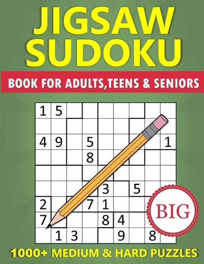 Crew, K: Big Book of Jigsaw Sudoku for Adults, Teens & Senio, Klever Crew - Paperback - 9798877978218