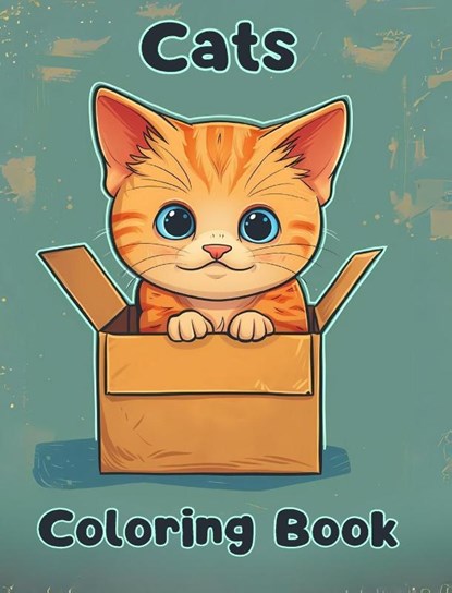 Cats Coloring Book, Sancha Sauseda - Gebonden - 9798881319076