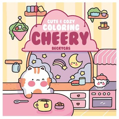 Cute & Cozy Coloring, Becky Cas - Paperback - 9798881607005