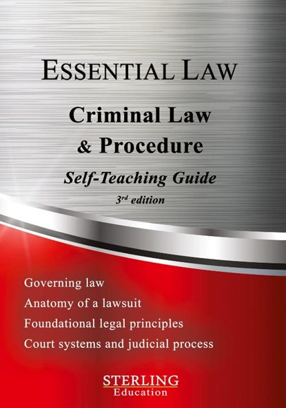 Criminal Law & Procedure, Education Sterling Education - Paperback - 9798885570114