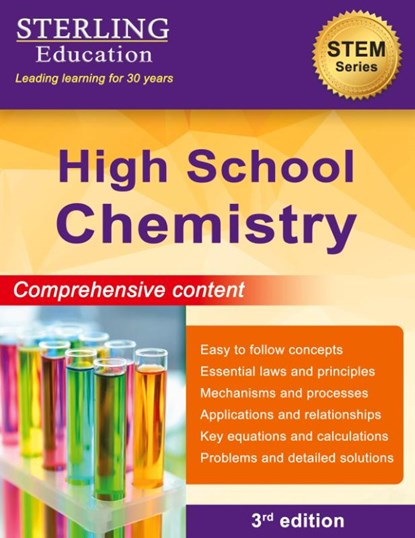 High School Chemistry, Sterling Education - Paperback - 9798885570954