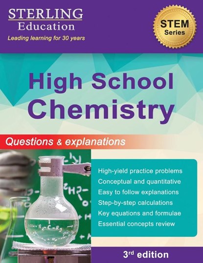 High School Chemistry, Sterling Education - Paperback - 9798885570978