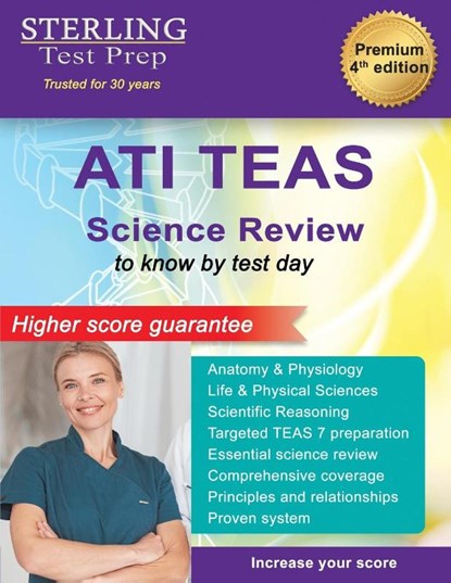 TEAS Science Review, Sterling Test Prep - Paperback - 9798885571357