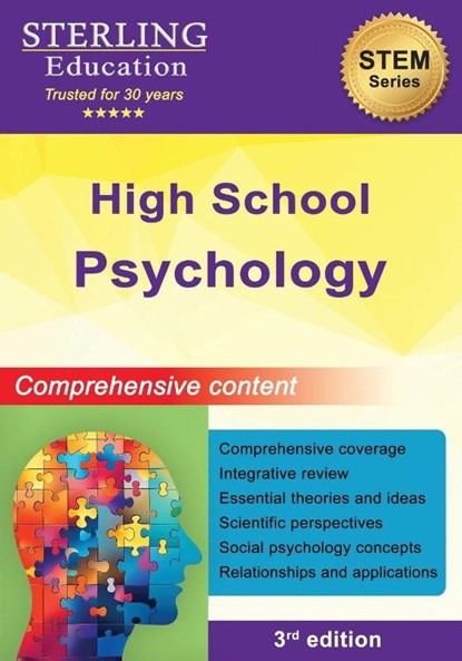 High School Psychology, Sterling Education - Paperback - 9798885571913