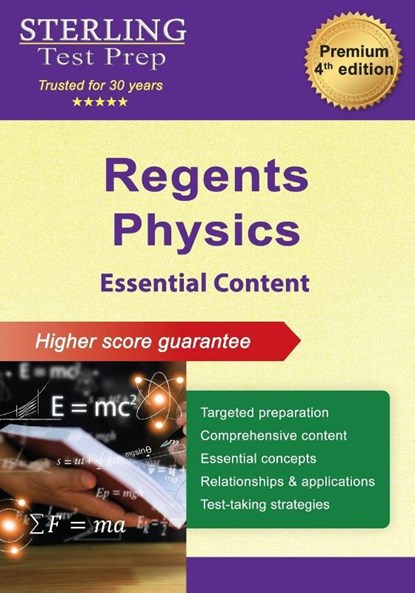 Regents Physics, Sterling Test Prep - Paperback - 9798885572941