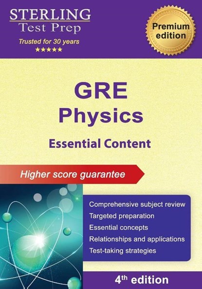 GRE Physics Essential Content, Sterling Test Prep - Paperback - 9798885573023