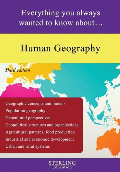 Human Geography, Sterling Education - Paperback - 9798885573481