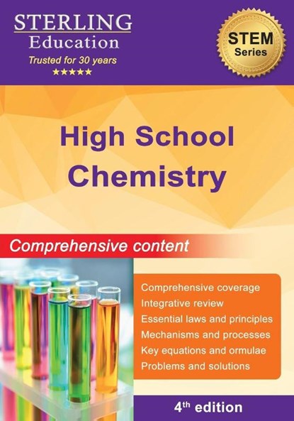 High School Chemistry, Sterling Education - Paperback - 9798885573597