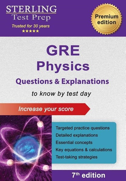 GRE Physics, Sterling Test Prep - Paperback - 9798885573726