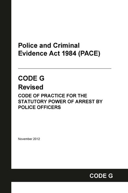 PACE Code G, Home Office - Paperback - 9798885590945