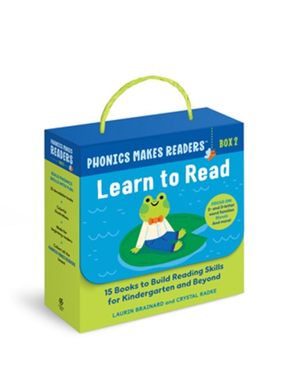 Phonics Makes Readers: Learn to Read Box 2: 15 Books to Build Reading Skills for Kindergarten and Beyond, Laurin Brainard - Paperback - 9798886081565