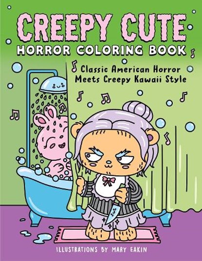 Creepy Cute Horror Coloring Book, Callisto Publishing - Paperback - 9798886083262