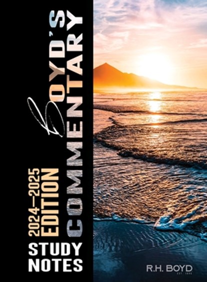 2024-2025 Boyd's Commentary Study Notes, R. H. Boyd - Paperback - 9798886351835